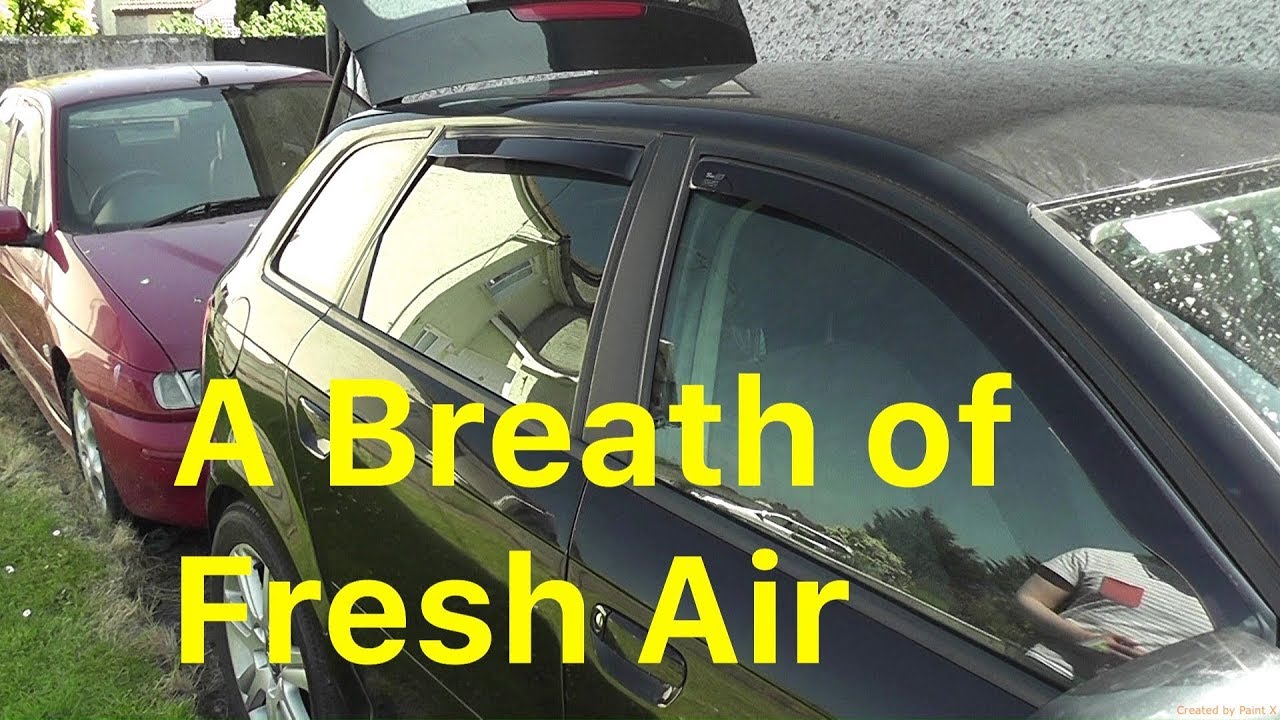 How To Fit Front and Rear Wind Deflectors