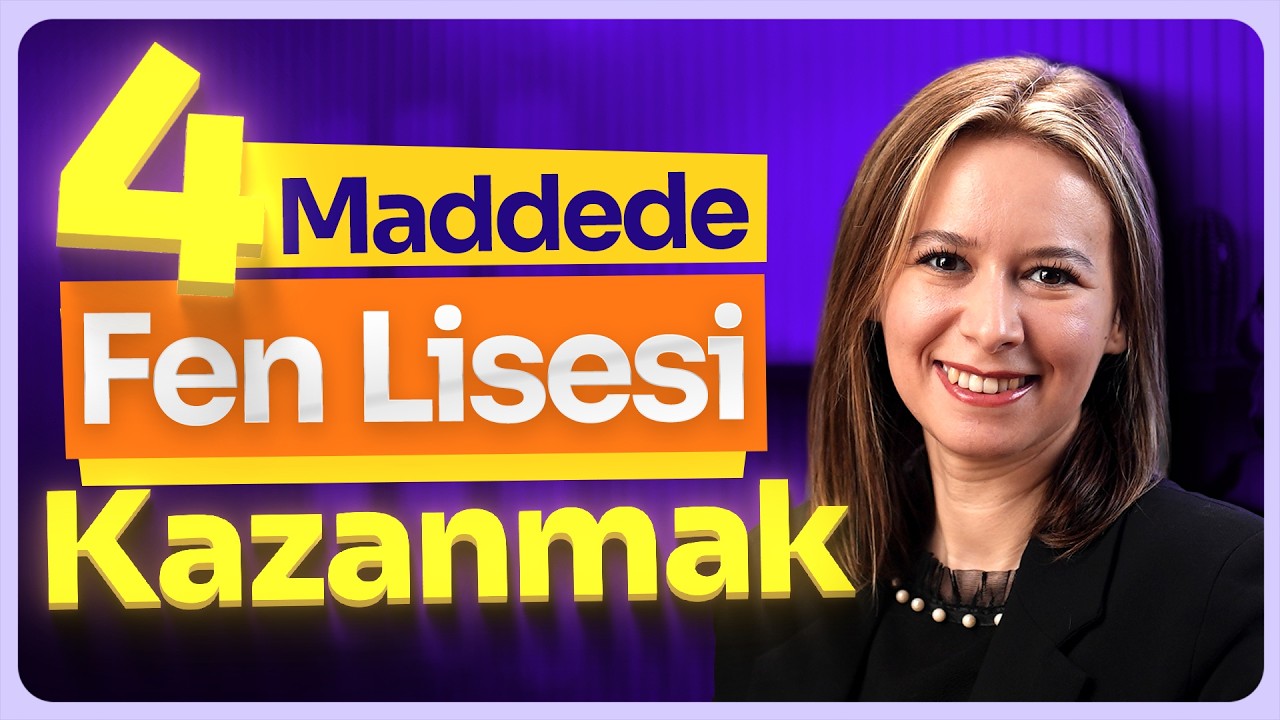 Fen Lisesi Kazanan Öğrencilerin 4 Ortak Özelliği