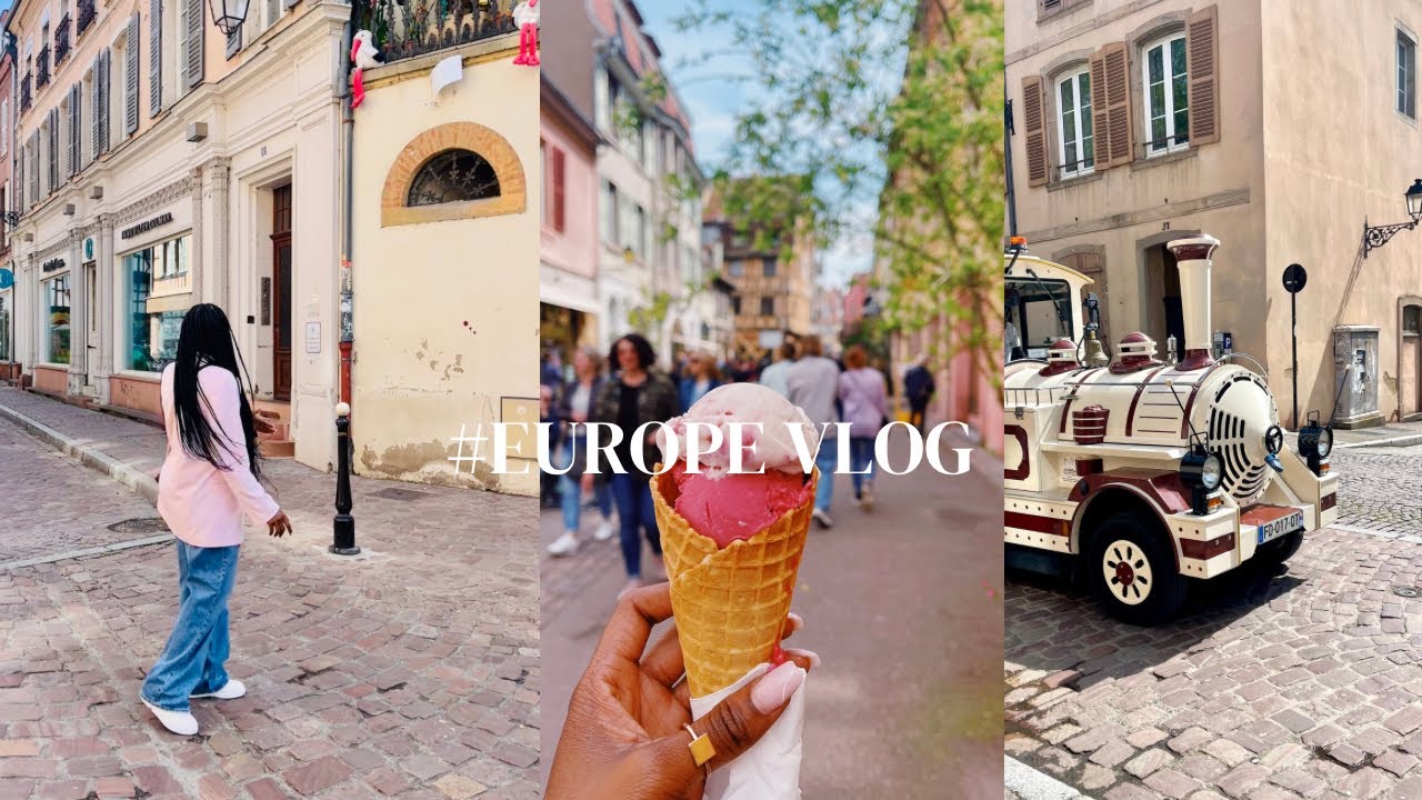Europe Vlog Part 2 : Exploring Colmar, France 🇫🇷 and Switzerland 🇨🇭