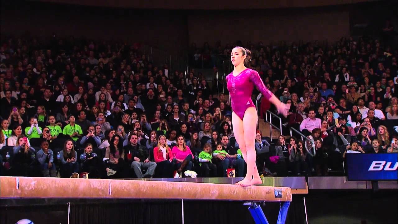 Alexandra Raisman - Balance Beam - 2012 AT&T American Cup