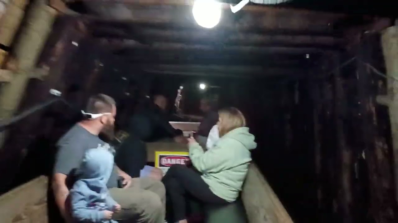 Entering Pioneer Tunnel Coal Mine