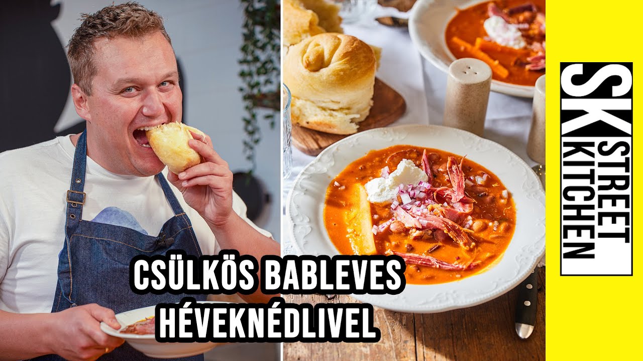 HÉKÁS! 👀 Itt  a csülkös bableves🍖🍲 HÉVEKNÉDLIVEL 🍞