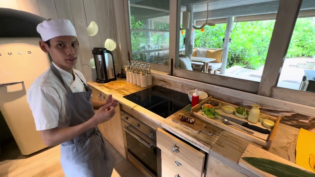Soneva Secret Maldives | Beach Hideaway | breakfast 🥞 prepare in room by Vietnamese chef 👩&zwj;🍳.