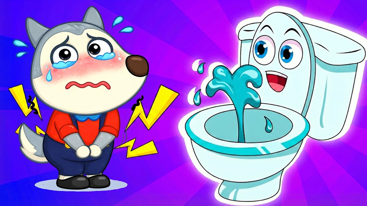Hậu Quả Của Việc Vứt Rác Vào Bồn Cầu 🙅‍♀️ Hoạt Hình Thiếu Nhi