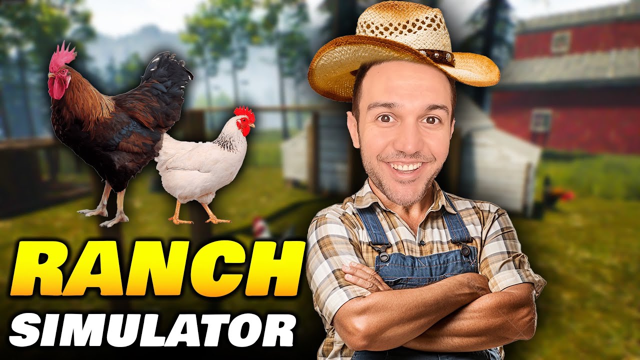 ÇİFTÇİLİK VE AVCILIK GERÇEK HAYAT !! RANCH SIMULASYON Türkçe 1. Bölüm
