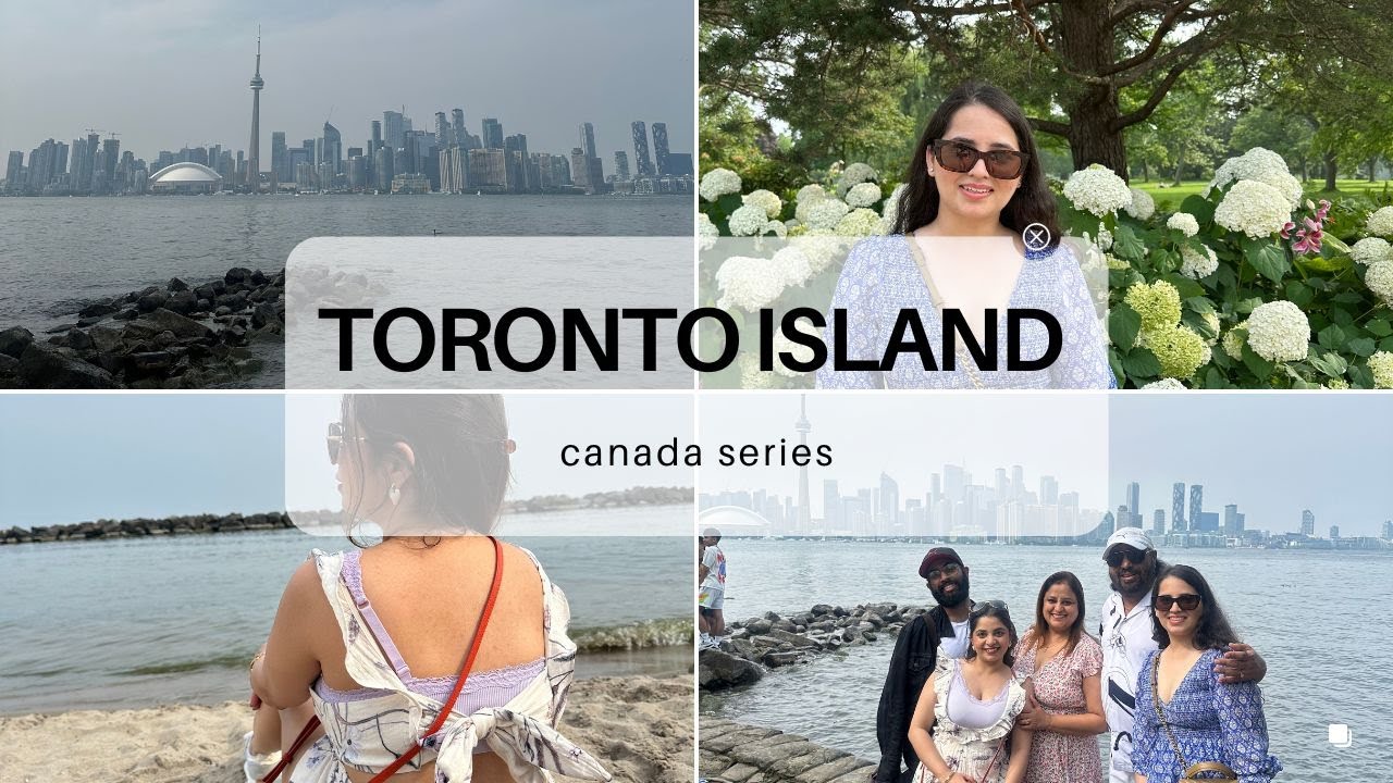 TORONTO ISLAND vlog | last day in TORONTO