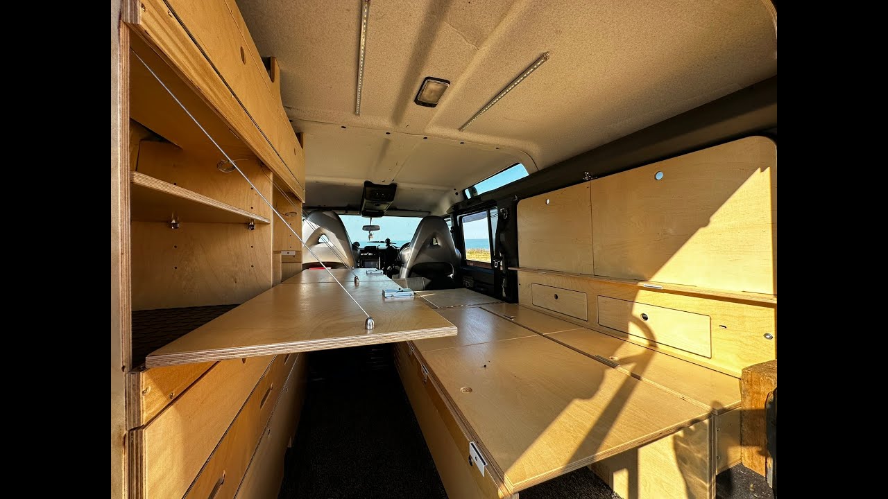 Defender Overland Camper Interior System - Welcome to The Weekender