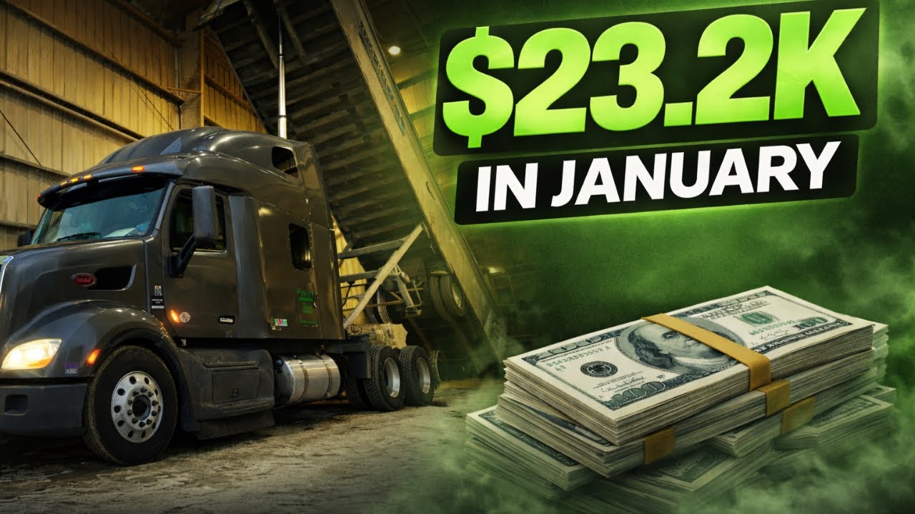 005: 🚛 Owner-Operator Trucking Pay: $23.2K Gross | Here's What I Actually Kept