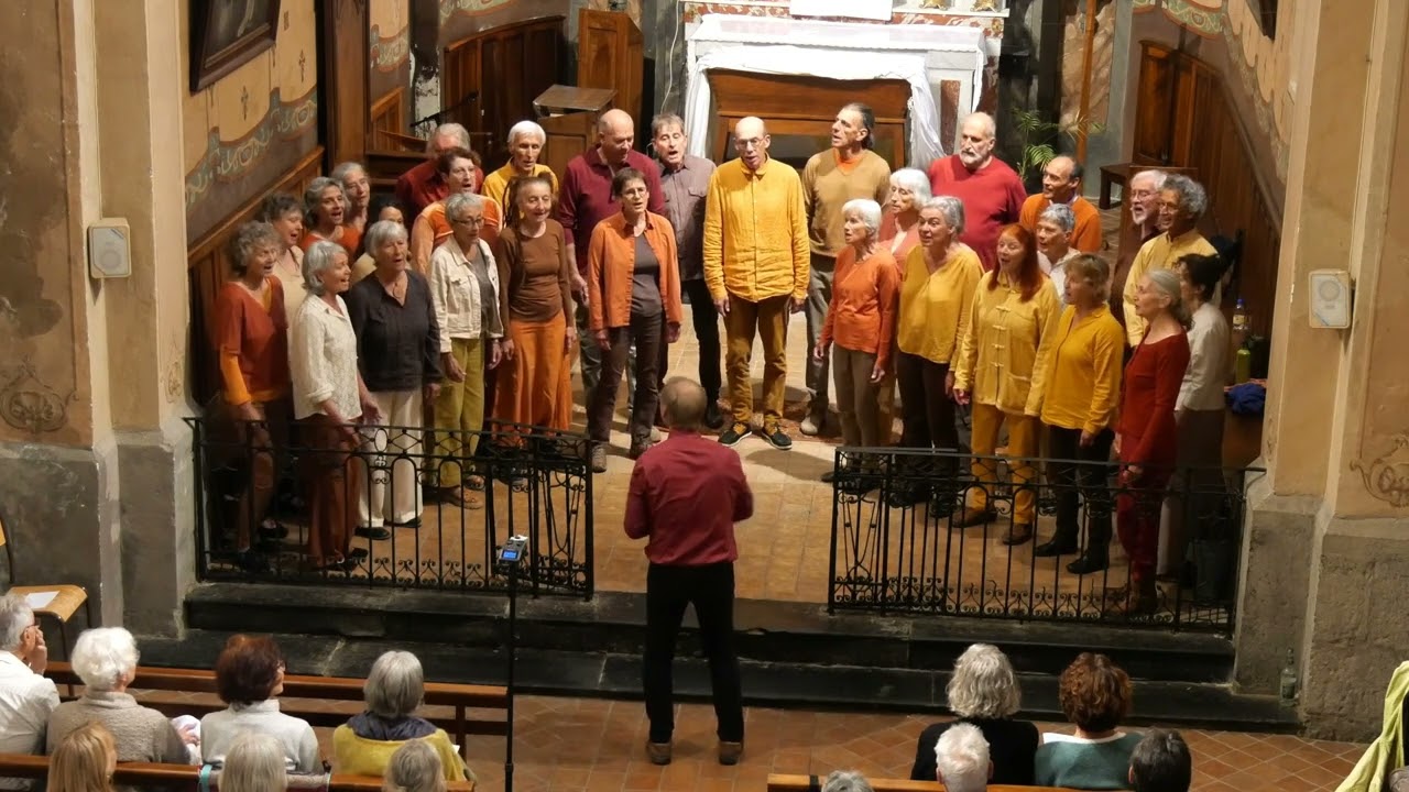 Pavana, par la chorale Mikado sous la direction de Marc Koulischer le 7 juin 2025 à Serres (05700)