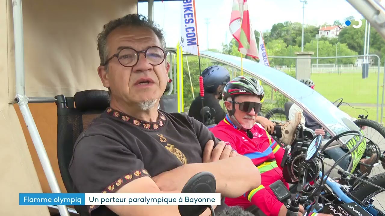 Pays basque   champion du monde de vélo couché, Jean Marc Eyharaberry portera la flamme olympique