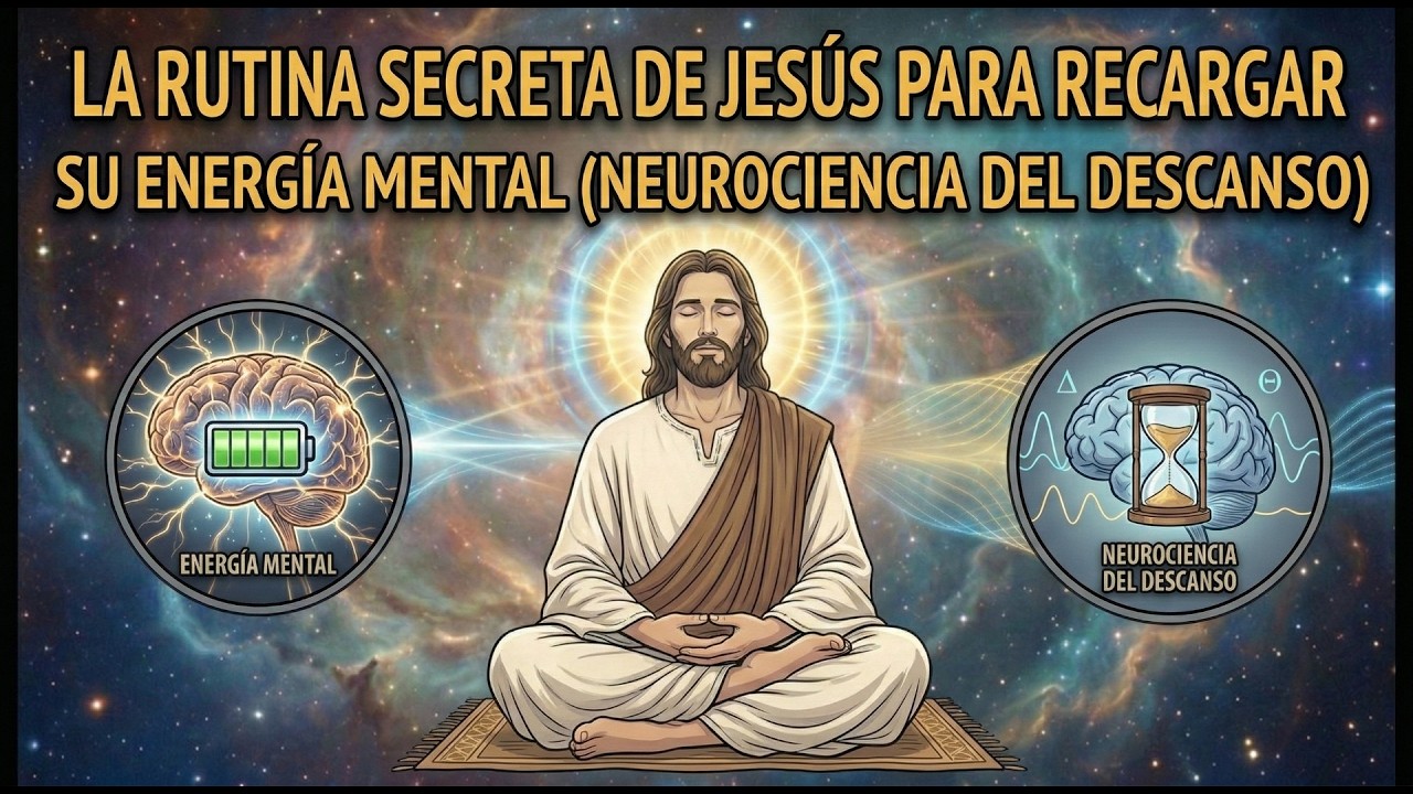 La Rutina Secreta de Jesús para Recargar su Energía Mental (Neurociencia del Descanso)