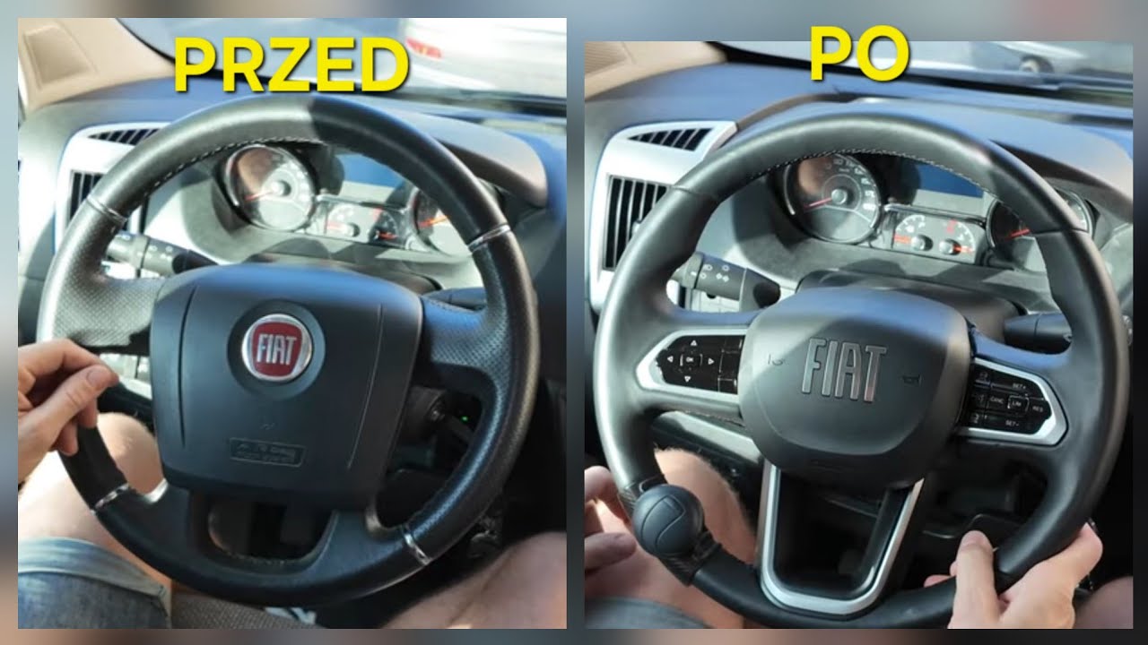 Zmiana kierownicy Fiat Ducato 2021