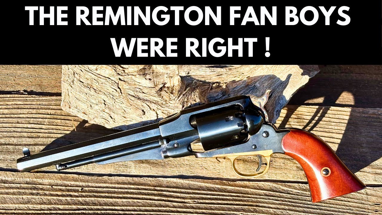 Обзор новой модели Uberti 1858 Remington Army.
