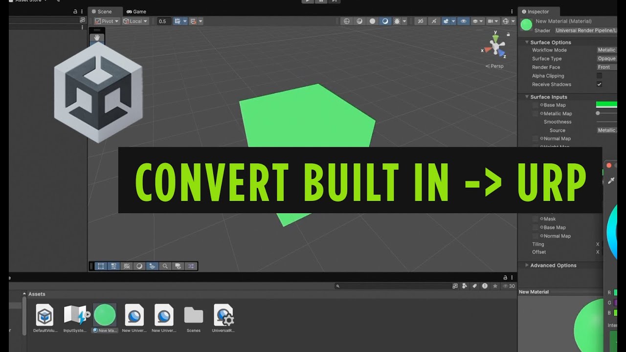 Convert Built-in Project to URP in Unity – Easy Step-by-Step Guide!  #gameshorttutorial #unity