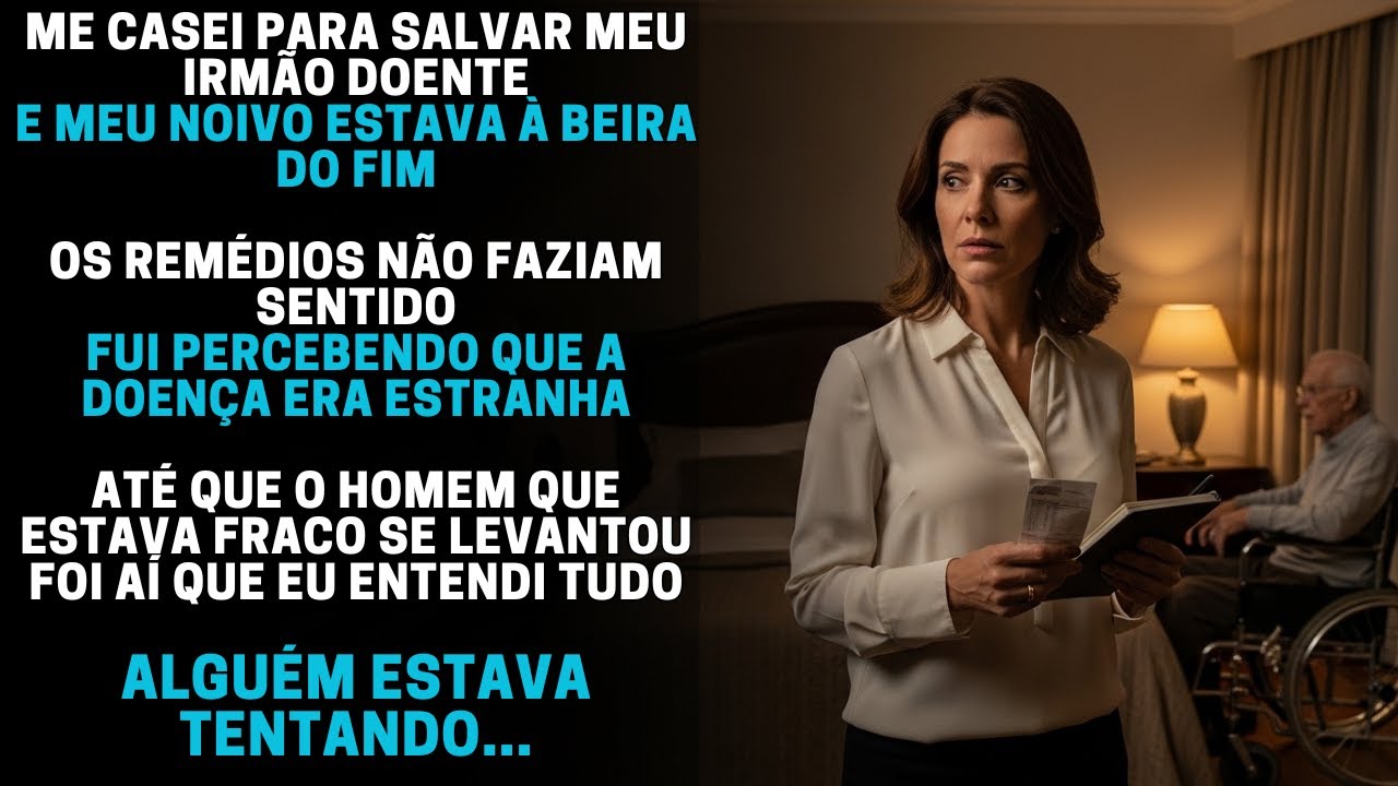 ME CASEI COM UM BILIONÁRIO À BEIRA DO FIM PARA SALVAR MEU IRMÃO — ATÉ VÊ-LO SE LEVANTAR…