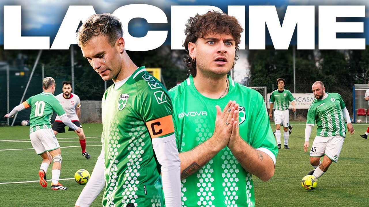 😭⚽️ PATACCHINI NON RESISTE! LACRIME VIRILI nella PARTITA FOLLE in TERZA CATEGORIA!
