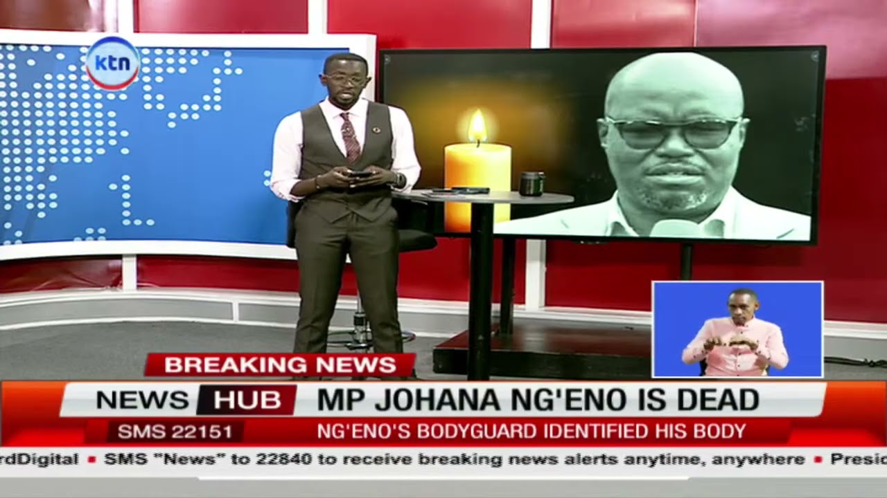 MP Johana Ng'eno dies in a helicopter crash