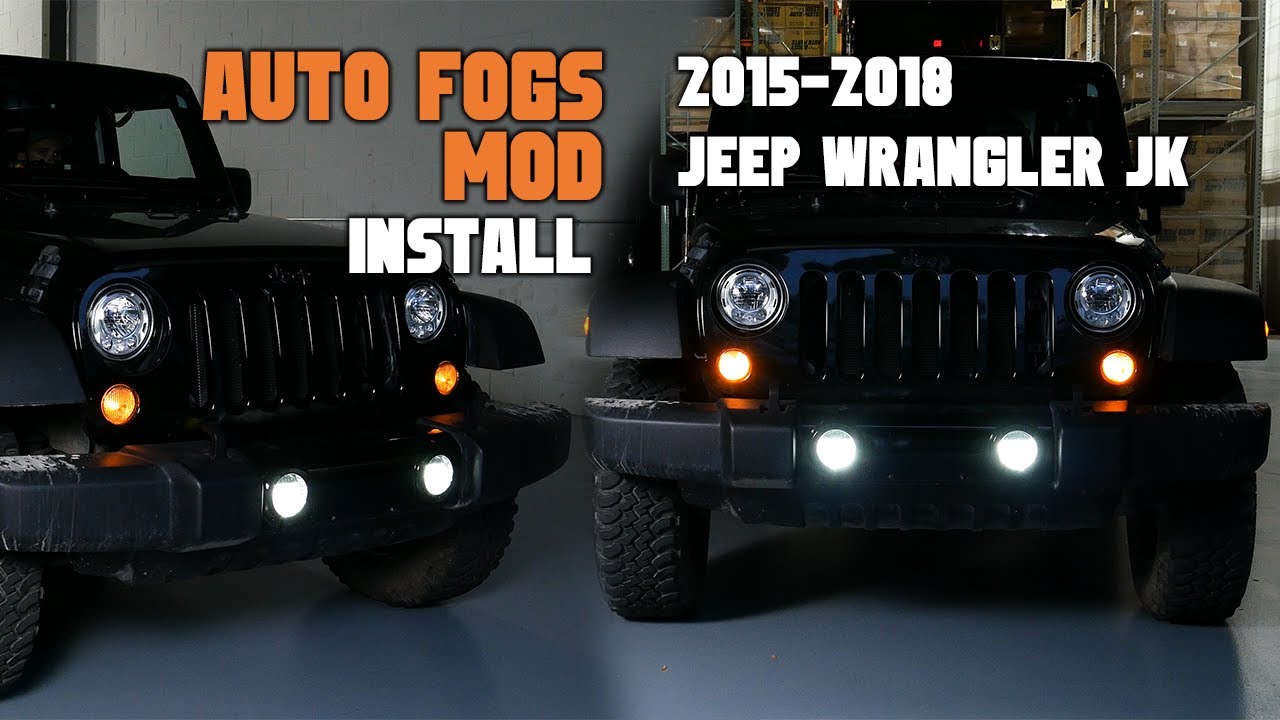 Automatic Fog Lights (Auto Fogs Mod) - 2015-2018 Jeep JK Wrangler