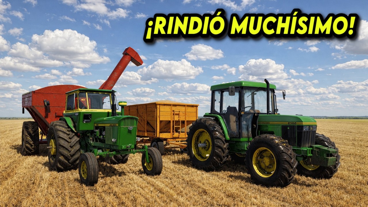 🌾RINDIÓ MUCHÍSIMO! Cosechamos el trigo después del GRANIZO y nos sorprendió | FS25 RESHADE GAMEPLAY