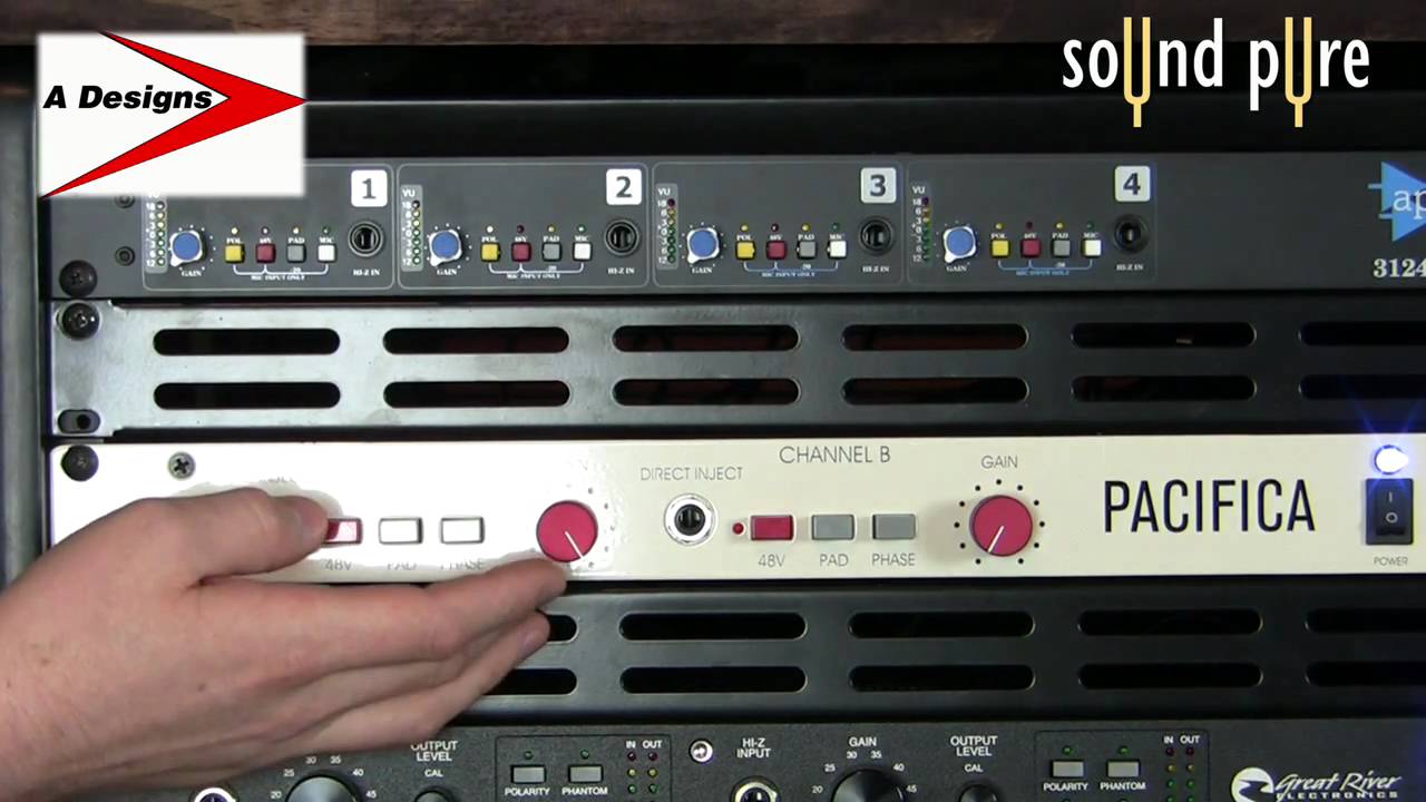 A Designs Pacifica Mic Preamp Tracking Killer Acoustic Guitars