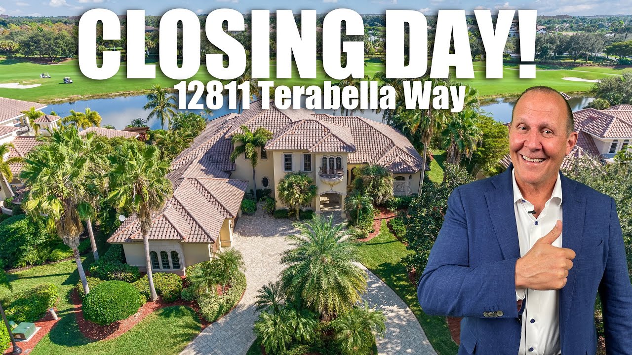 Closing Day! Up Close & Personal w/Happy Seller&hellip; Sold in 1 day! SWFL Luxury Home.