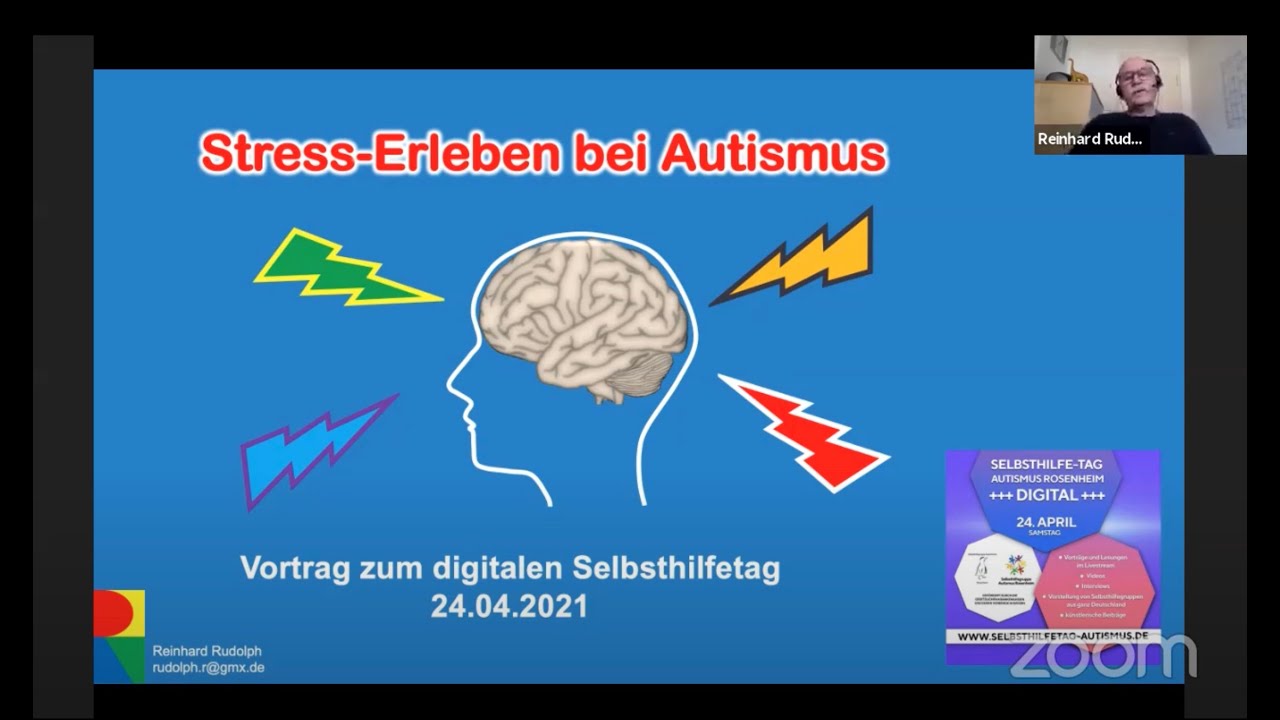 Selbsthilfetag Autismus, Vortrag Reinhard Rudolph - 