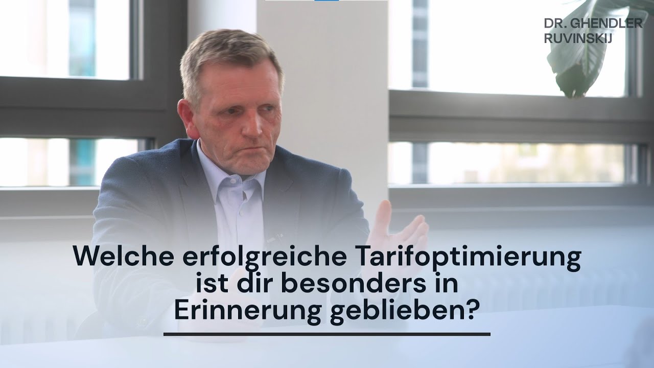 FAQ: Welche erfolgreiche Tarifoptimierung ist dir besonders in Erinnerung geblieben?