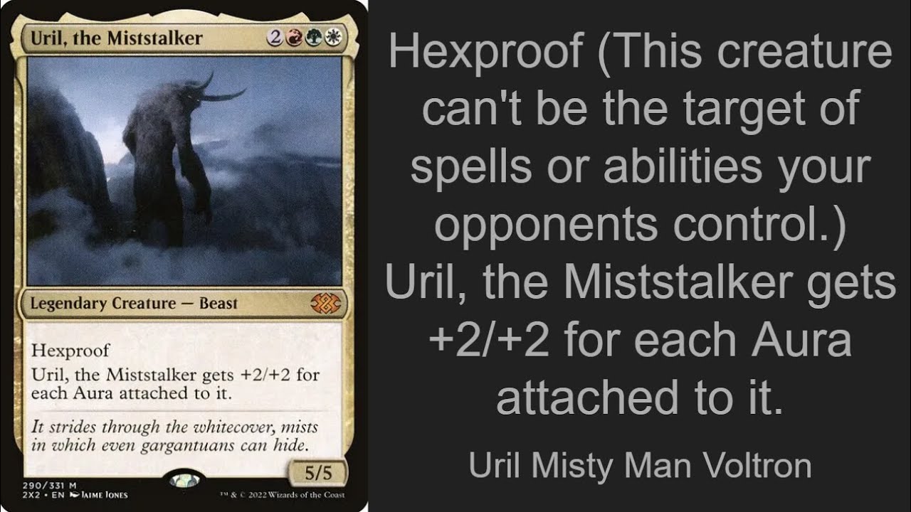 Dech Tech: Uril, The Miststalker Voltron EDH Commander
