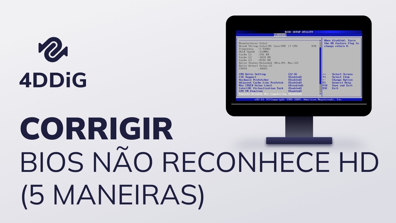 BIOS não reconhece HD: veja possíveis causas e como resolver(5 maneiras)