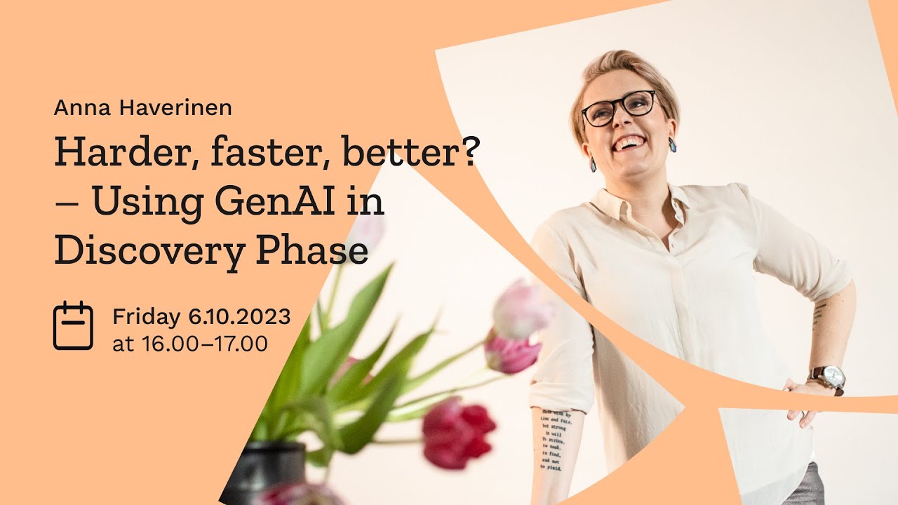 Harder, faster, better? – Using GenAI in Discovery Phase