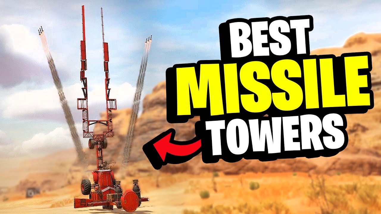 When You Find The BEST MISSILE TOWER Builds in Crossout
