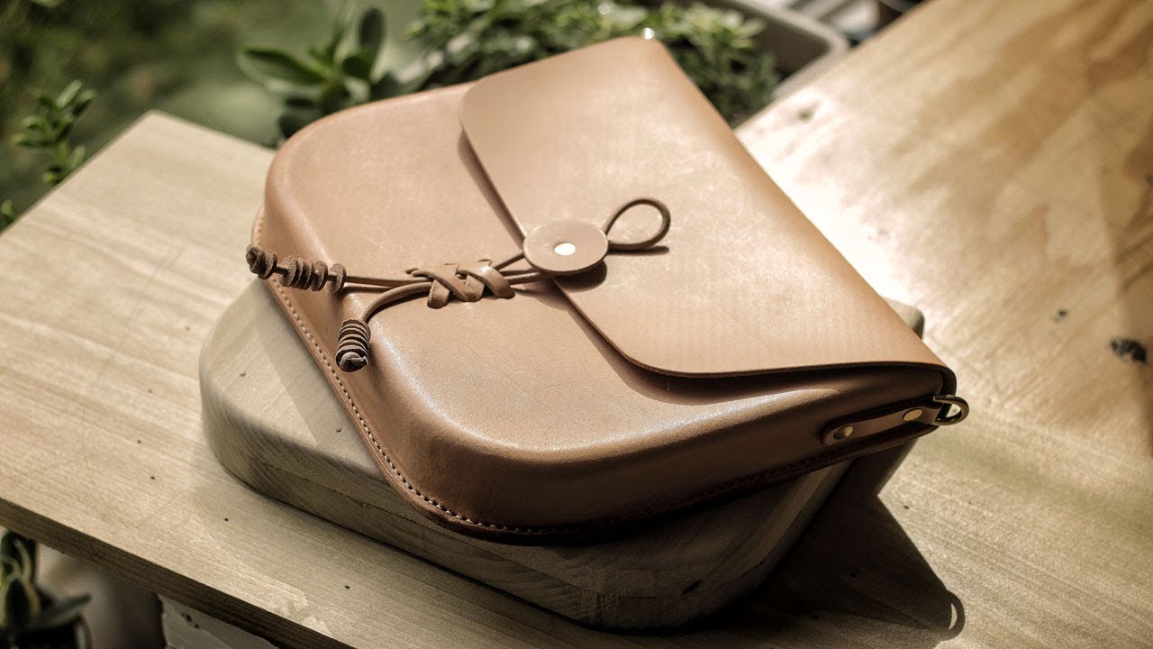 Making a Mold then Wet Molding a Leather Bag