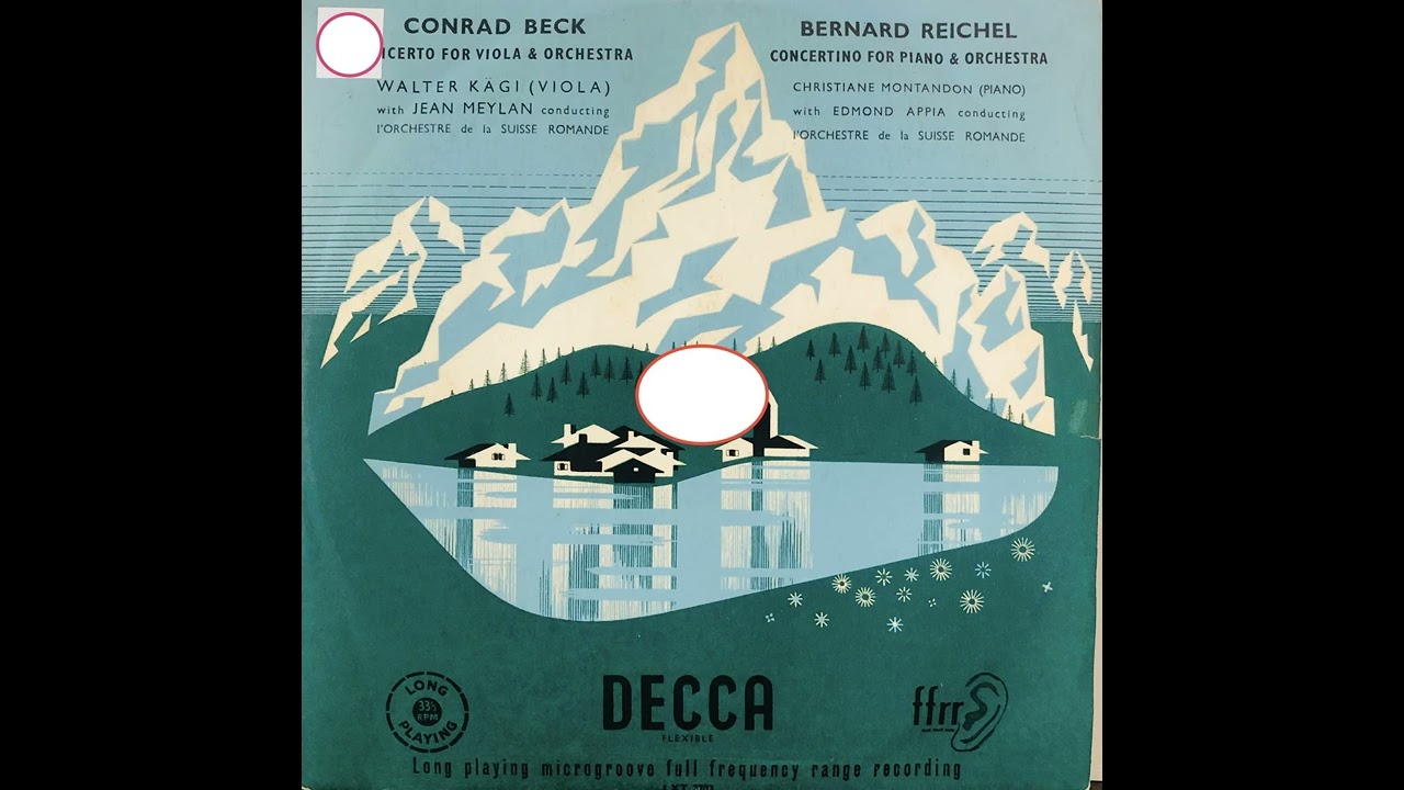 Conrad Beck: Concerto für Viola und kleines Orchester