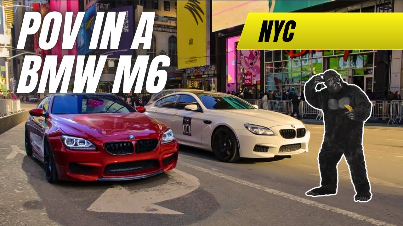 TWO 800HP M6 COMPS CUTTING UP ON HIGHWAY (POV NO TALKING)