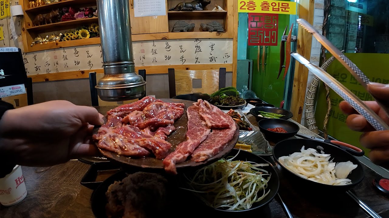 [자막] 갈비를 가성비 넘치게 먹을 수 있는 식당｜포갈집