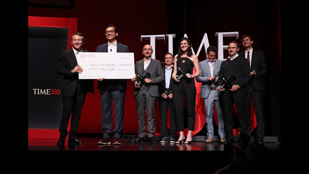 TIME 100 Spotlight - Mati Carbon(XPRIZE Carbon removal Grand Prize winner)