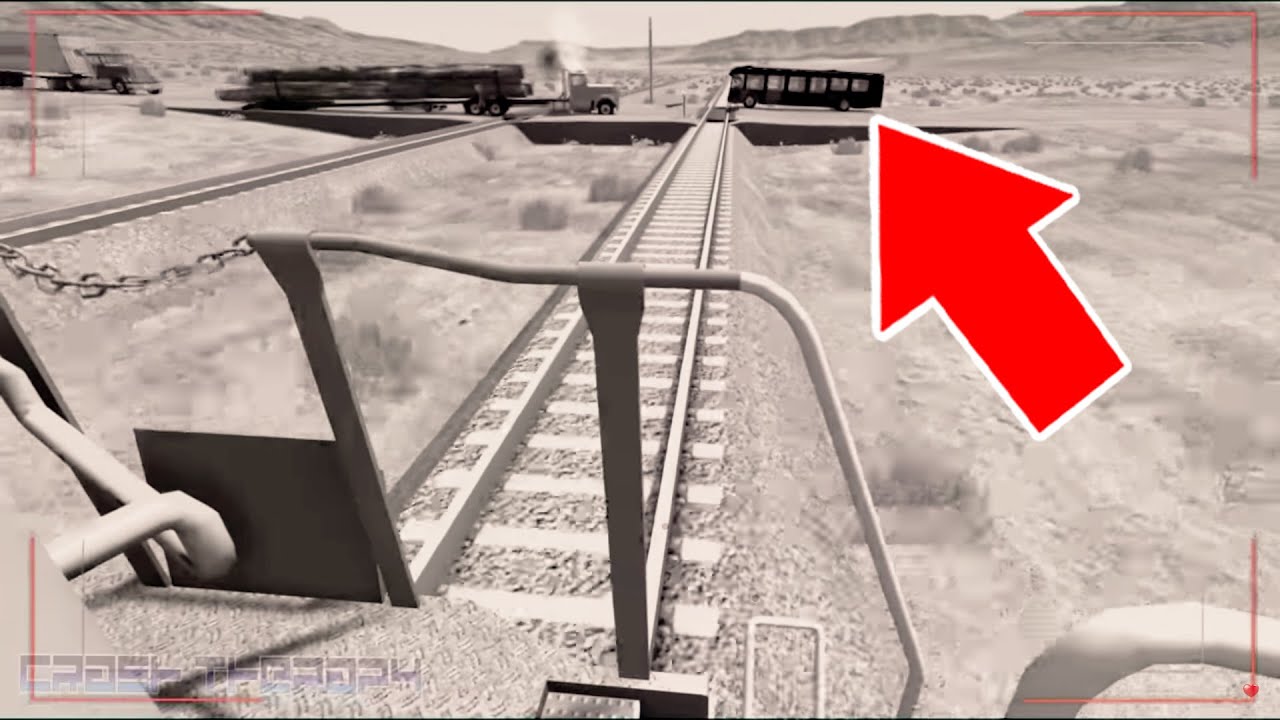 TRAIN ACCIDENTS #4 (LIVE On-Board camera View Edition) - BeamNG Drive