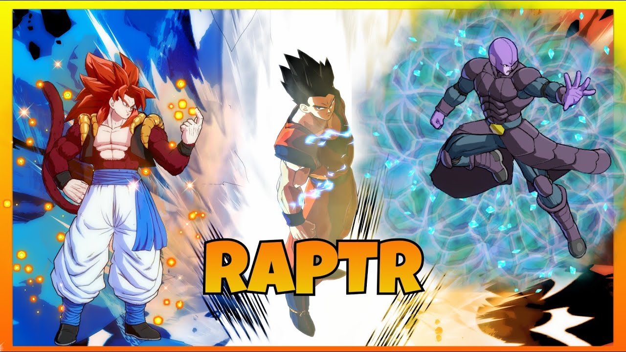 RAPTR - DBFZ online gameplays highlights - Gogeta 4, Adult Gohan, Hit