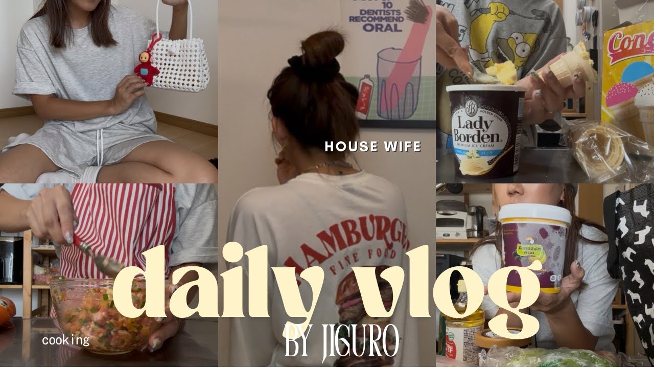 [VLOG]3歳1歳👧🏼👶🏼|日常🩷|今日のお昼ご飯🥟🥗|業務スーパー･DAISO･THREEPPY･フリマ･メルカリ購入品💖🦜
