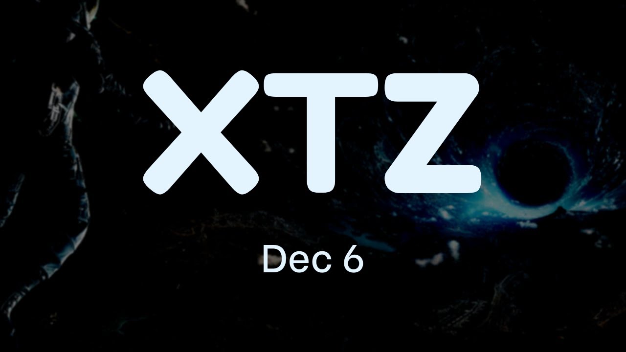 49. Tezos XTZ Technical Analysis (6 Dec 2021)