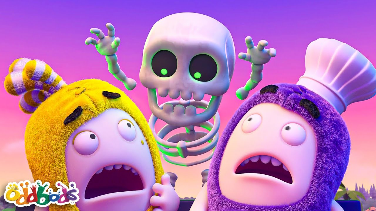 Spooky Pie: Halloween Baking Contest | OddBods | Science and Nature Cartoons For Kids| Moonbug Kids