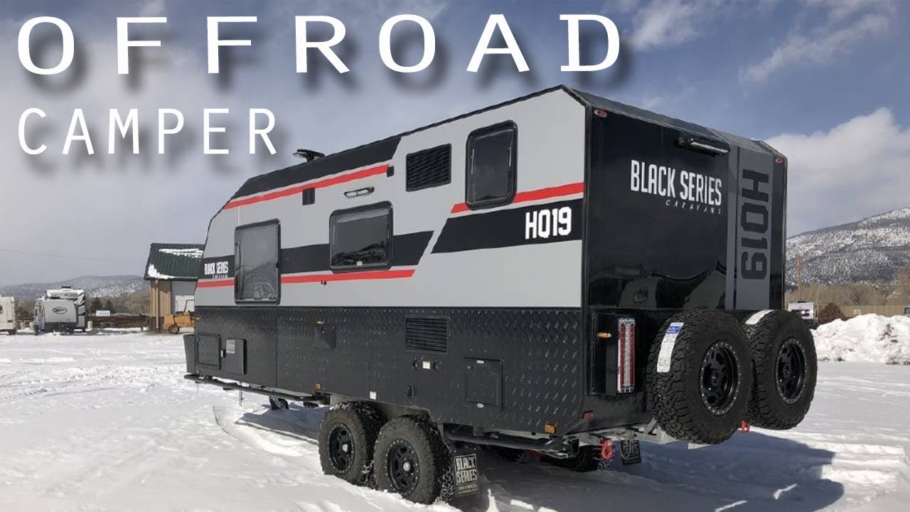 THE BEST OFFROAD CAMPER TRAILER - Black Series HQ19 Caravan Walk Thru
