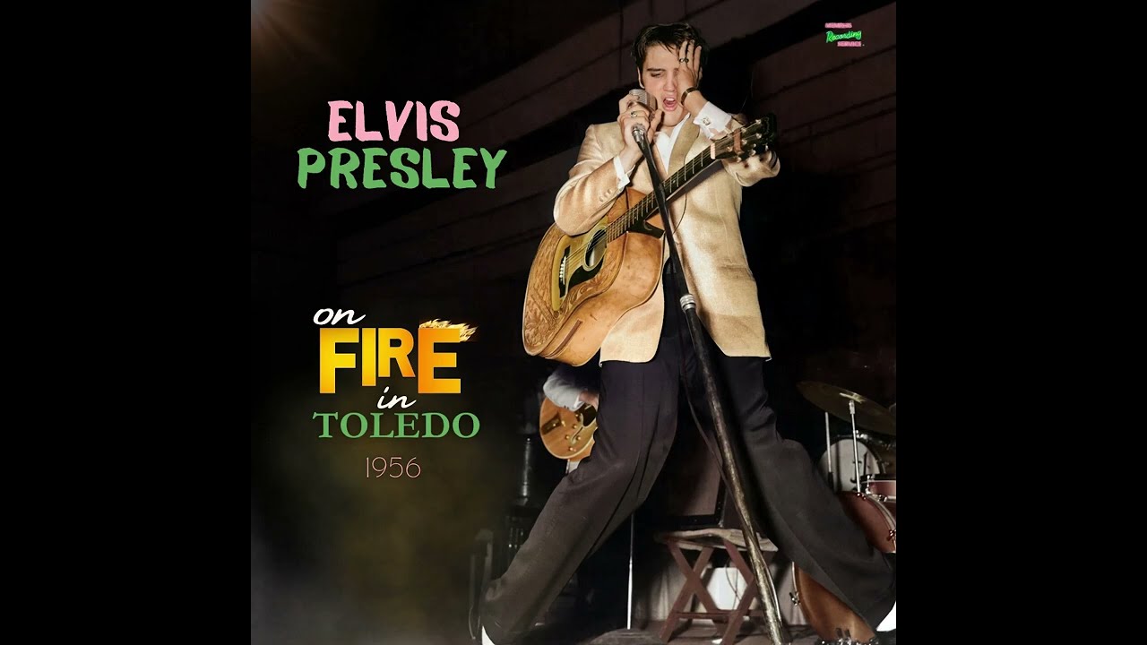 Elvis Presley - On FIRE in Toledo 1956 (radio host removed from audio)