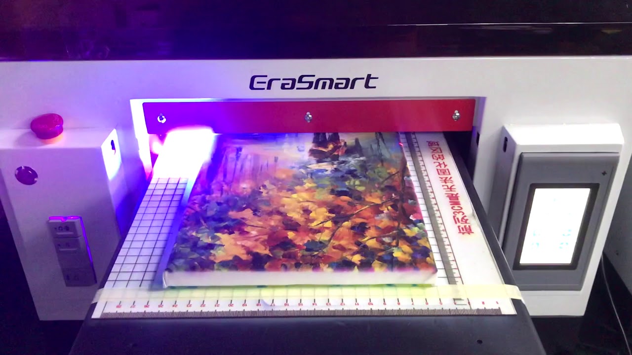 Erasmart A3 Size Uv Printer Automatic Led Uv Printer