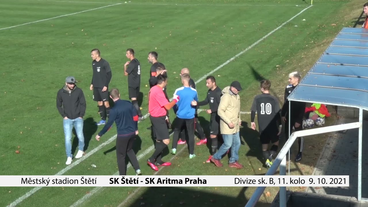 Fotbal SK Štětí - SK Aritma Praha 3:1 (9.10.2021)