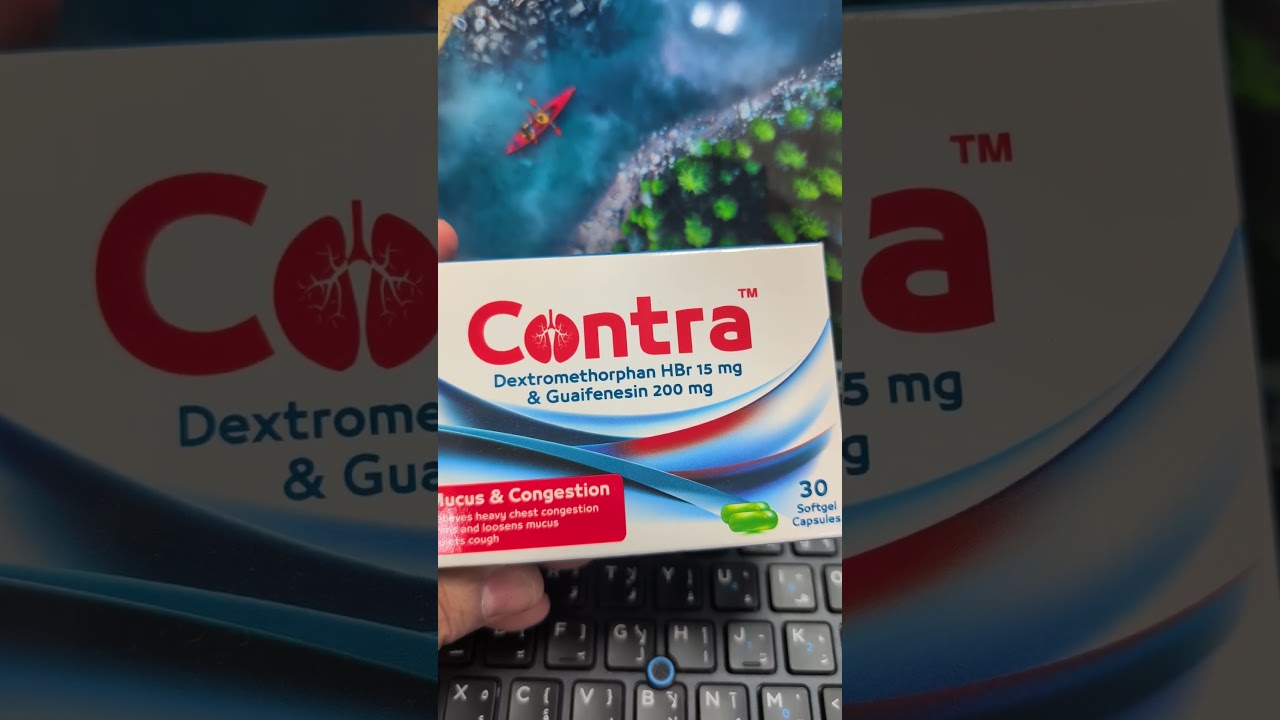 Contra capsules that relief heavy chest congestion and loosen mucus quites cough