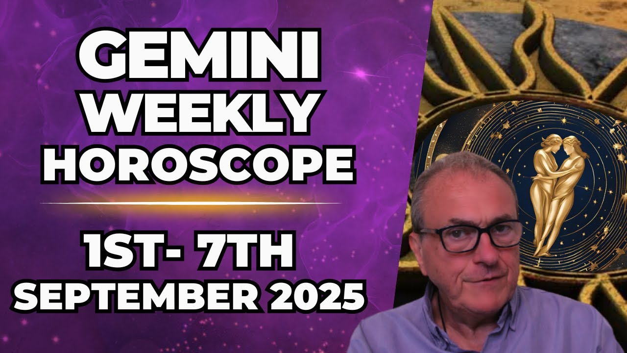 ♊ Gemini Weekly Horoscope | September 1&ndash;7, 2025 | Patrick Arundell Astrology