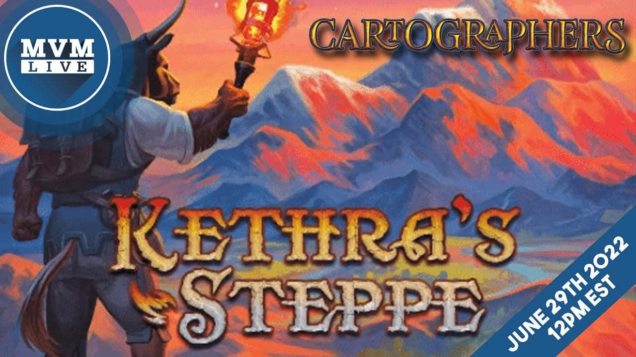 Cartographers Heroes New Map Reveal: Kethra's Steppe Live Play