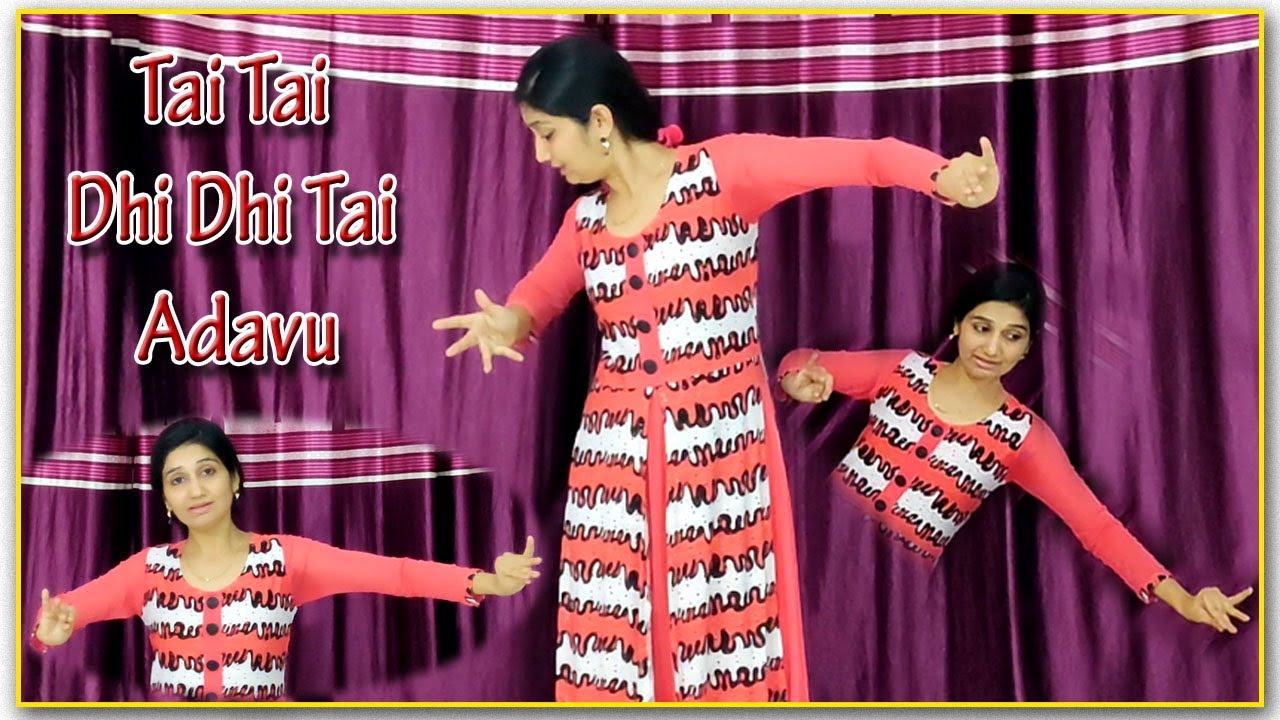 Tai Tai Dhi Dhi Tai Adavu | Learn Bharatnatyam | Learn Indian Classical Dance