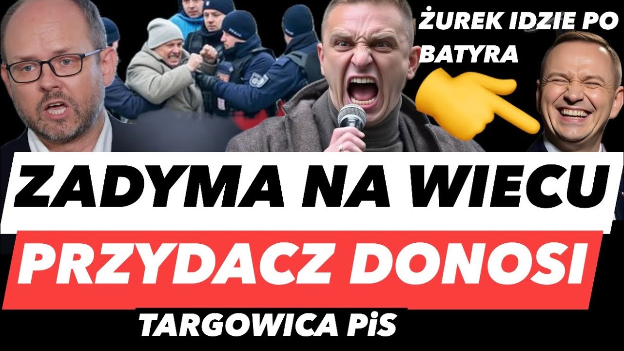 Zadyma w Prudniku❗️Bąkiewicz wygnany z miasta | Przydacz donosi w USA | Nawrocki wetuje ustawę Żurka